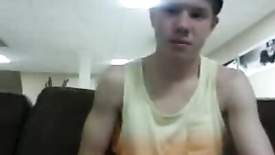 Pillow humping blond teen boys in action!