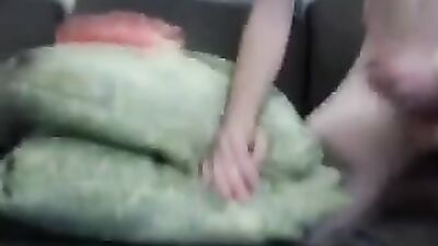 Pillow humping blond teen boys in action!