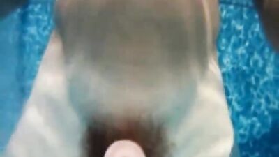 Gay Pool Cum: Amateur Solo Sex Shots!