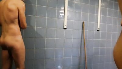 Gay Spy Boys in Hot Shower Porn!