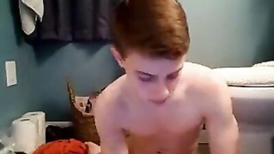 Gay Bathroom Boys Action Handjob - Solo Porn Exposure!