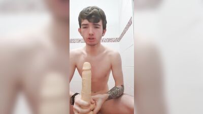 Young Pride Dildo Boys: Chok*ing Teens Oral Bliss
