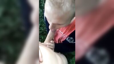 Satisfying Public Oral with Blond Cousins Sammus Porn