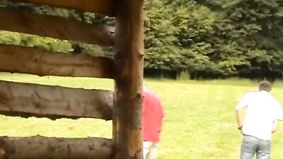 Spoiled Boys P2: Public Outdoor Bareback Action