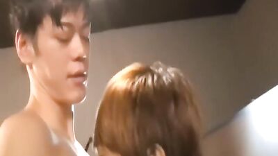 Asian Ass Playhouse 3P: Net Cafe Sex Scene