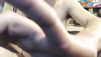 Str8 Boi Jerking on cam: Straight Twinks Explosive Cumshot!