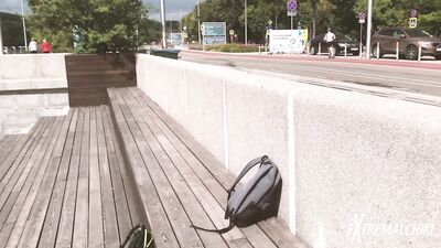 Public Park Masturbation: Gay Outdoor Solo Porn