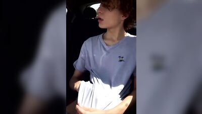 Gay Porn Video - HUNG BIG in car sex!
