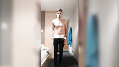 FUCKING MY FLESHLIGHT TILL I CUM (Gay, Pornstars, Bareback)