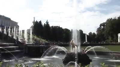 Russian Outdoor Bareback Trios: Cum in Butt and Mouth!