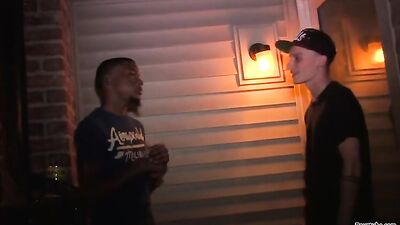 Black In White Hard Sex: Pure Cum-Covered Oral Delight!