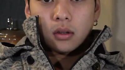 Asian Ass Play Handjob: Japanese Boy Gets His Fix