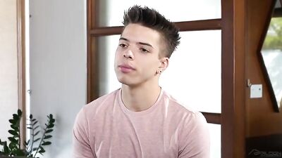 2 Boys fuck: Ultimate Twink Bedroom Oral and Bareback Cumshots