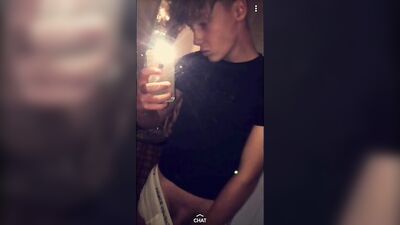 Gay College Teen Cum Shots: Big Blond Coran B Cutie Porn