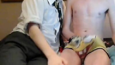 Spongebob me duo: Amateur Web-Cam Action - Gay Porn Video!