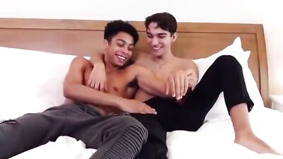 Bareback Action Oral Cum Shots with Kai and Marcus