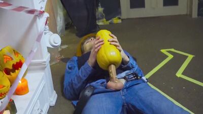 Gay Teen Bareback Twinks Pumpkin And Cowboy Costume