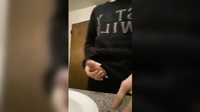 Boys porn has a big cock coming out of those boxer briefs