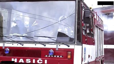 Gay Firefighters of Prague: Hard Fucks Back at the Hall