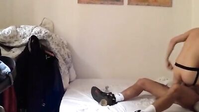 Young Lovers Fetish Fun with Older Cock