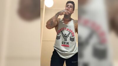 Smokin Hot Muscular Jock Shares His Packing Desires!