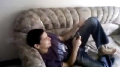 Young Jack-Off Buddy Caught by Flatmate: Exposed and Explored!