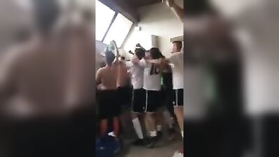 Gay Porn Video: Footballer - Sexy Public Nude Straight Boys