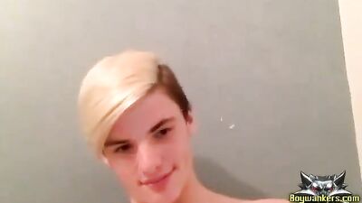 Handsome teen jerks off boys - Gay Porn Video!