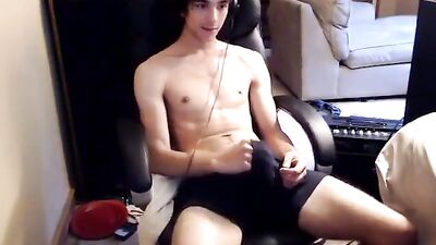 Gay Porn Video with Cute Boys Masturbating and Cumming Solo