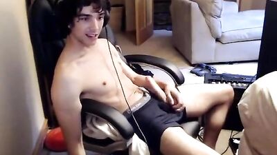 Gay Porn Video with Cute Boys Masturbating and Cumming Solo