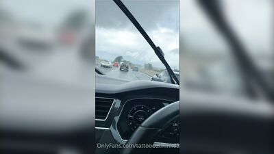 Tattooed Twink Car Cum-Fest - Amateur Blond Boys Porn