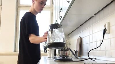 Breakfast Bareback Fun with Twinks Cum - Gay Porn Videos