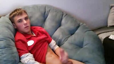 Robs After-Work Chair Orgasms: Gay Porn Fantasy Fulfilled!