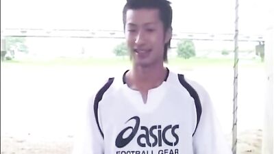 Fit Asian Fetish Soccer Player Daiki: The Ultimate Man-on-Man Action