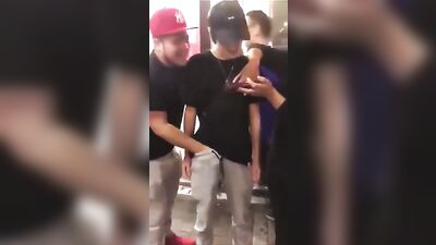 Jerking Off in Public - Cute Chinese Boys Gay Porn Adventure!