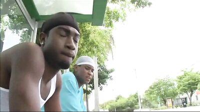 Gay Porn Video: Black Bus Boys Sex Duo - Action Packed XXX Action