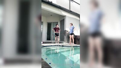 Gay Poolboys Revealed - Action Amature Solo Gay Porn