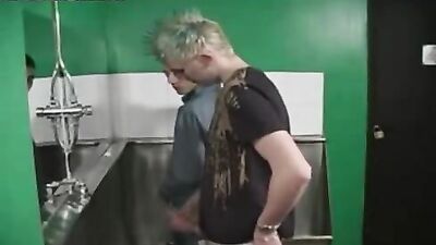 Gay Porn Urinal Fantasy: Fulfilling Solo Desires!