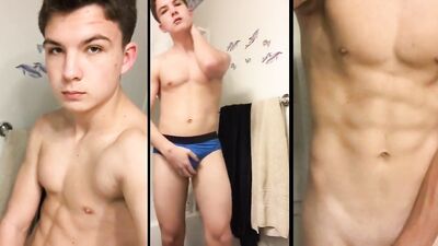 Blow My Horn! Little Blue Boy Porn Delights!
