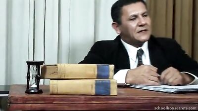 Latino Twinks Job Interview Leads to Ass-Giving Adventure