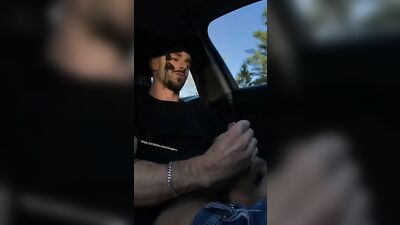 Amateur Goobers: Public Car Jack Cum Shots