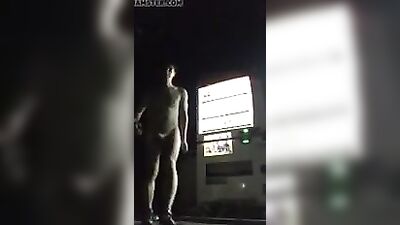 Street Masturbation Frenzy - Boys Public Outside Fantasy