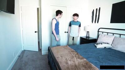 Gay Porn Bareback Cum Shots - After A Sweaty Workout The Boys Decide They Need To Shower...Together!