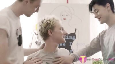 Bareback Blowjobs: East European Trios Wild Fetish Fun!