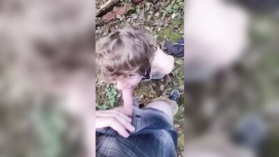 Outdoor Twink Oral Delight - Exploring The Wild Side Of Bareback Boys Porn