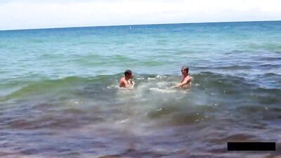 Gay Porn Beach Boys Bareback Flip Fuck OR