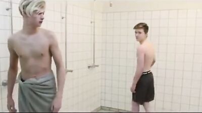Gay Locker Room Passion - Snap or Envy in the Shower