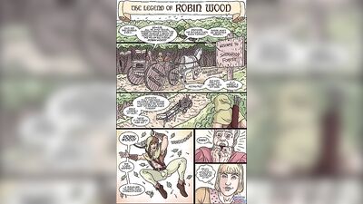 Robin Woods Gay Porn Comic Adventure!