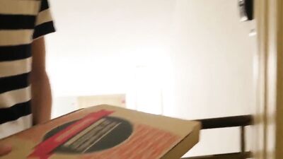 Pizza Delivery Mans Big Cock Strikes Again in Gay Porn Tube!