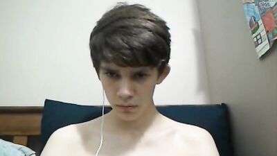 Cutie Unloads Again on Skype Boys Porn - The Ultimate Web-Cam Experience!